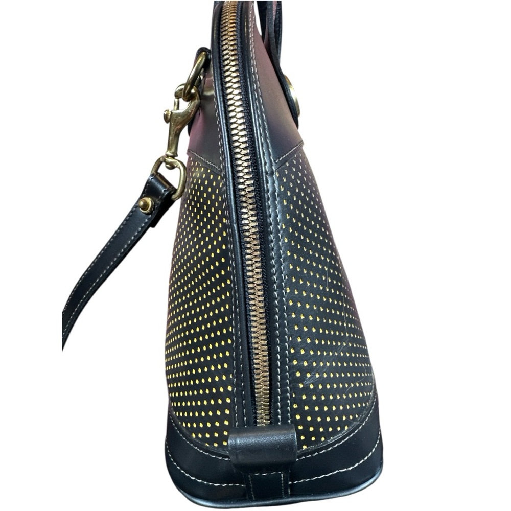 Dooney & Bourke EUC Vintage Perforated Cabriolet Dome Satchel - Picture 5 of 16